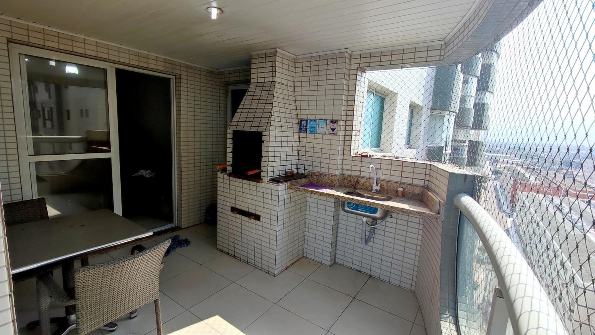 Apartamento Praia Grande Aviacao - 30 Mts Da Praia Buitenkant foto