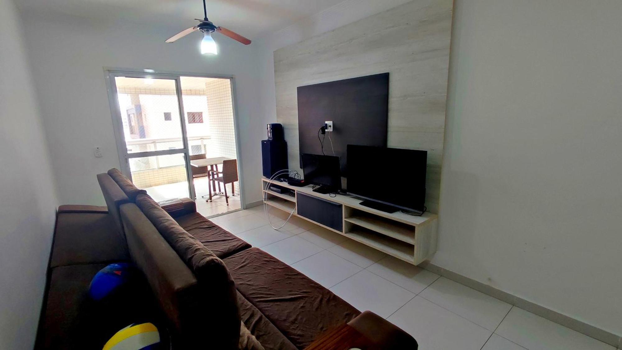 Apartamento Praia Grande Aviacao - 30 Mts Da Praia Buitenkant foto