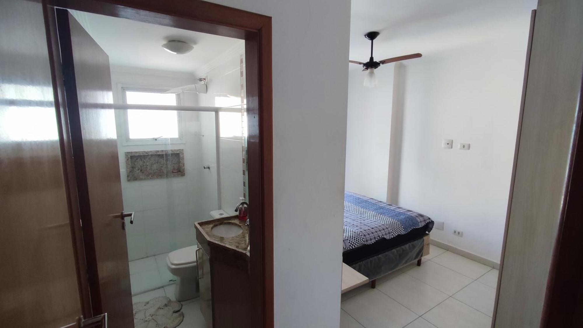 Apartamento Praia Grande Aviacao - 30 Mts Da Praia Buitenkant foto