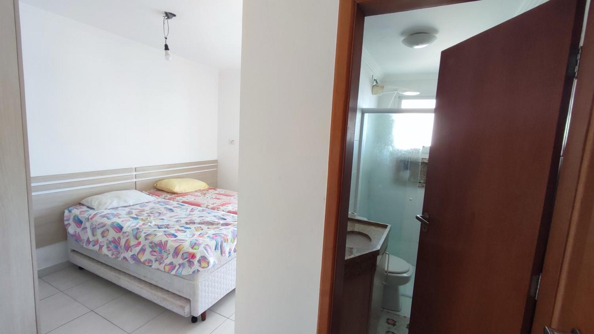 Apartamento Praia Grande Aviacao - 30 Mts Da Praia Buitenkant foto